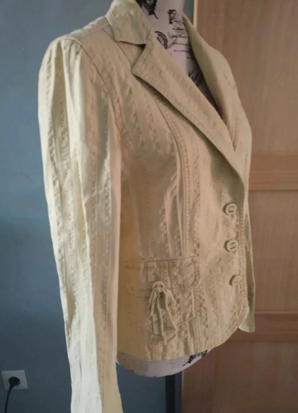Veste cor anis, M&S, T38 – photo 2